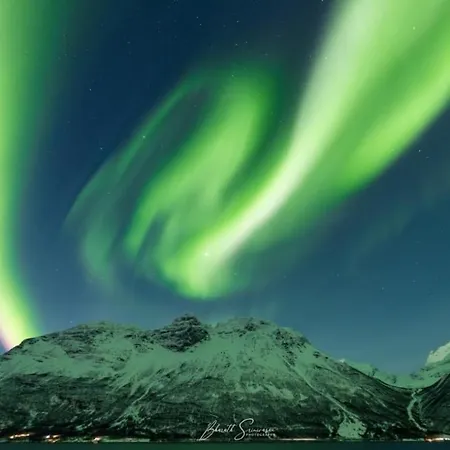 Beautiful With Sea View, Between Lyngen And Tamok 아파트 Indre Berg (Storfjord)